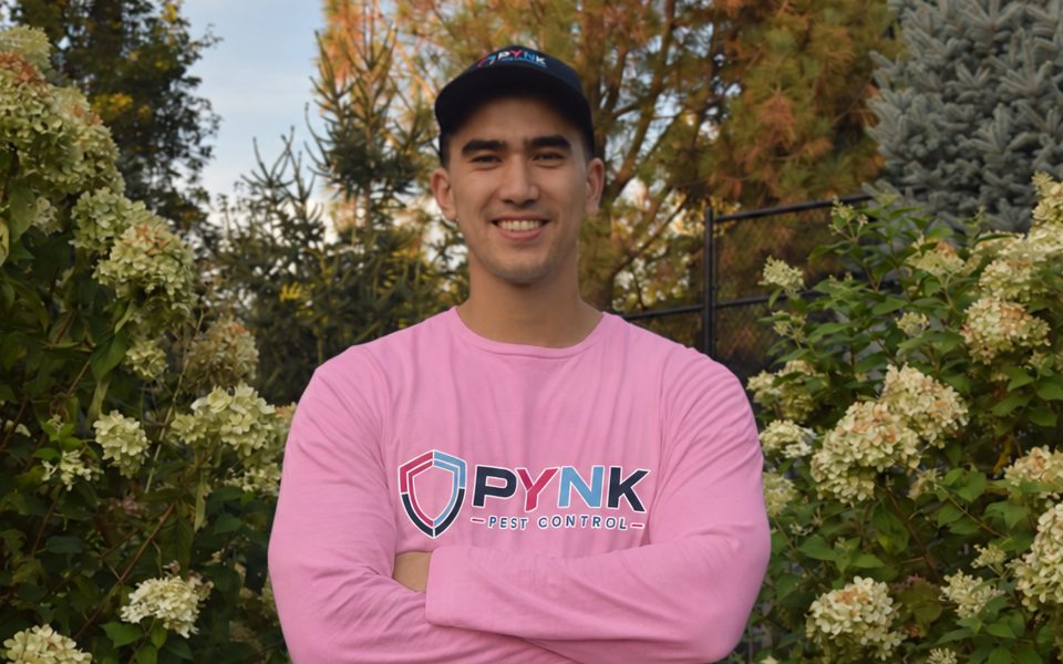 Joseph Strickland, owner of Pynk Pest Control